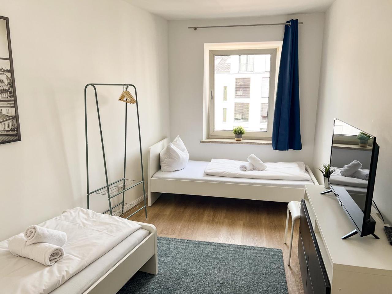 Zentrale Apartments In ไบรอยท์ ภายนอก รูปภาพ